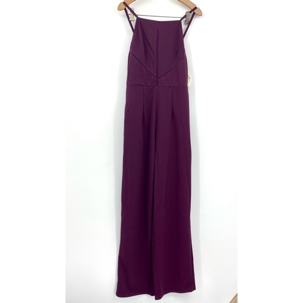 Altar’d State Merlot wide leg jumpsuit S nwt!